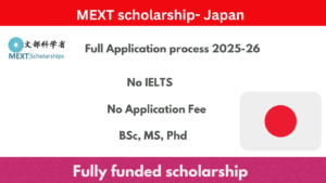 MEXT scholarship